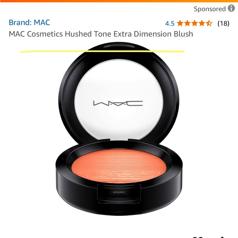 Mac Extra Dimensions Blush (Hushed Tones) NEW in Box